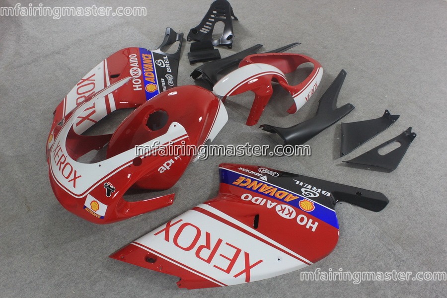 (image for) Fit for Aprilia RS125 2000 2001 2002 2003 2004 2005 fairing kit Xerox red black