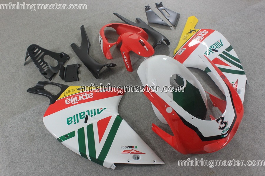 (image for) Fit for Aprilia RS125 2000 2001 2002 2003 2004 2005 fairing kit White green red