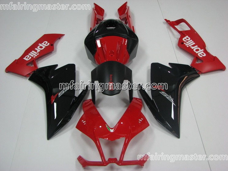 (image for) Fit for Aprilia RS4 125 50 2012 2013 2014 2015 2016 fairing kit injection molding Red black