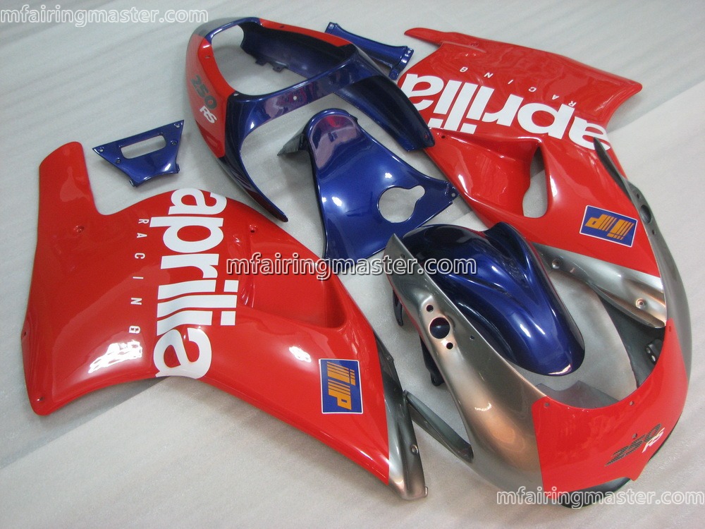 (image for) Fit for Aprilia RS250 1994 1995 1996 fairing kit Red blue silver
