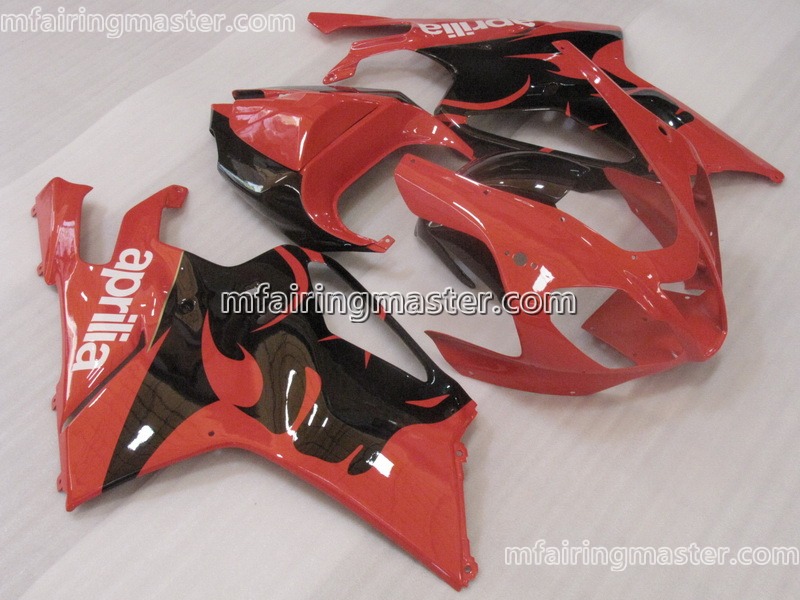 (image for) Fit for Aprilias RSV1000 2003 2004 2005 2006 fairing kit Red black