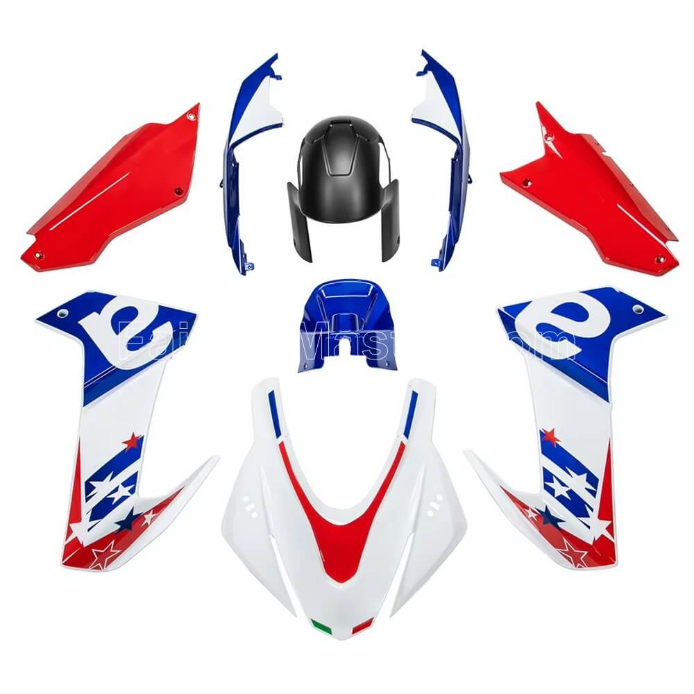 (image for) Fairing kit fit for Aprilia RS660 2021-2024 red blue white 110