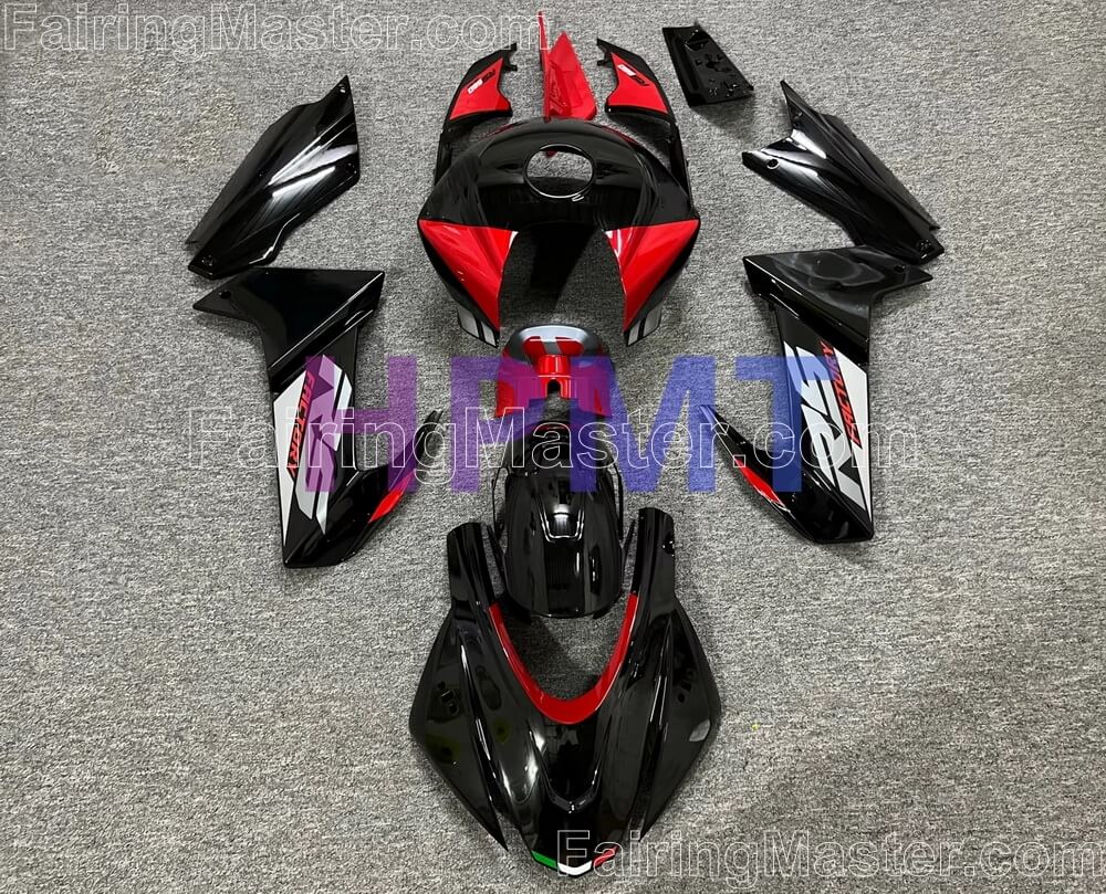 (image for) Fairing kit fit for Aprilia RS660 2021-2024 black red white 117