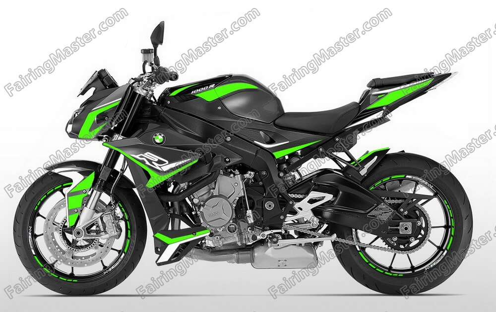 (image for) Fairing kit fit for BMW S1000R 2018-2020 green black 110