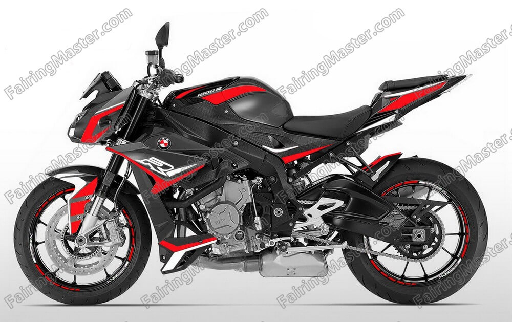 (image for) Fairing kit fit for BMW S1000R 2018-2020 red black 111