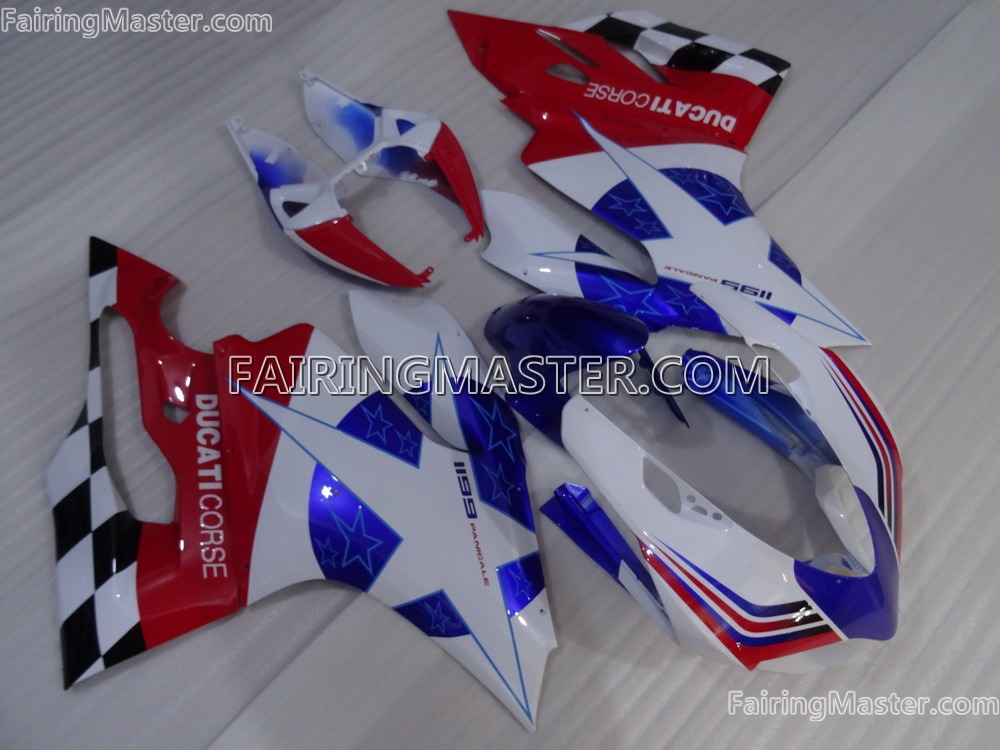 (image for) Injection molding fairing kits fit for Ducati 899 1199 1299 2012 2013 2014 2015 108