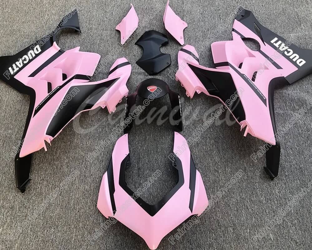 (image for) Fairing kit fit for Ducati Panigale V4 V4S V4SP 2020 2021 pink black 104