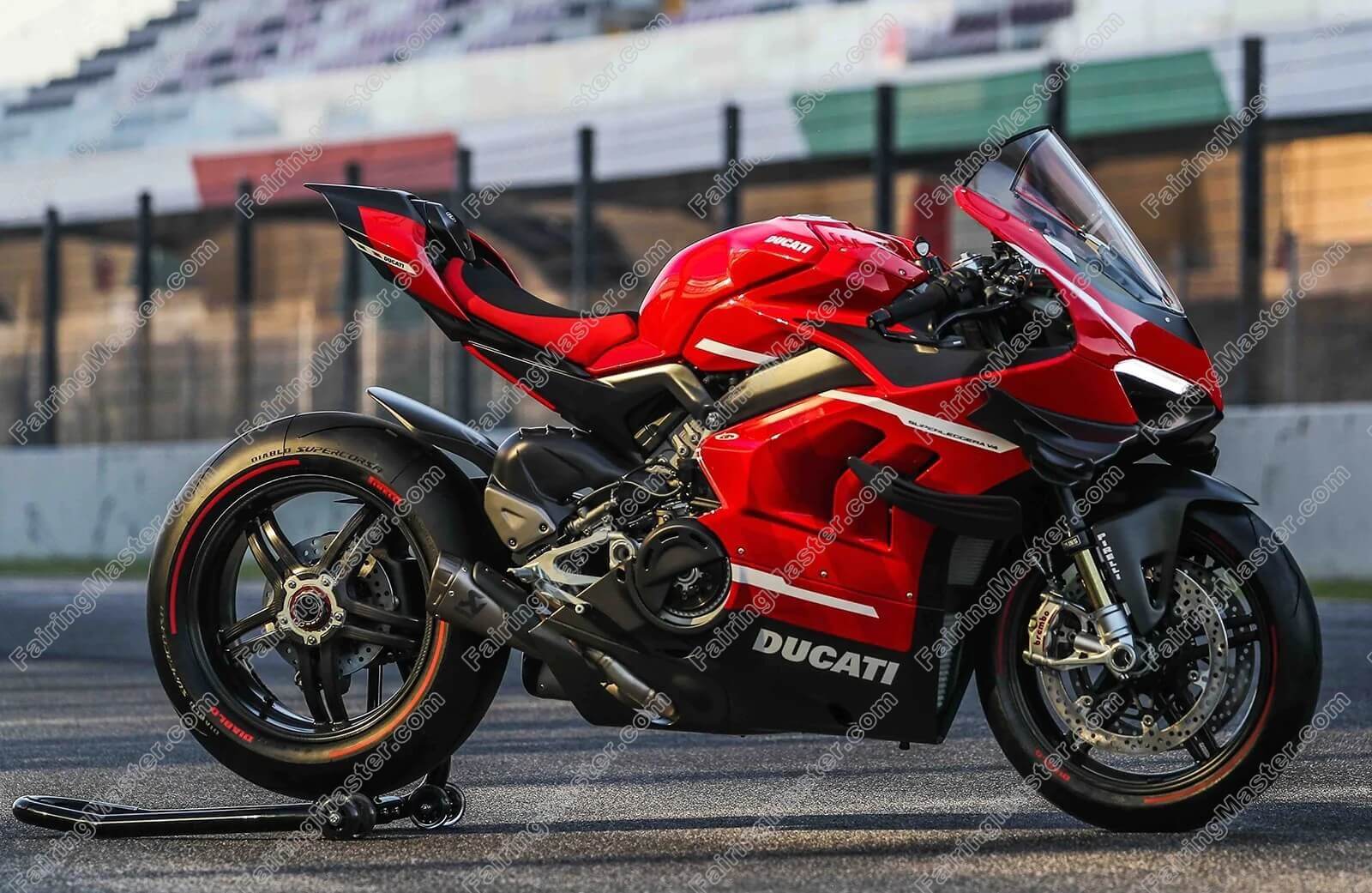 (image for) Fairing kit fit for Ducati Panigale V4 V4S V4SP 2020 2021 red white black 122