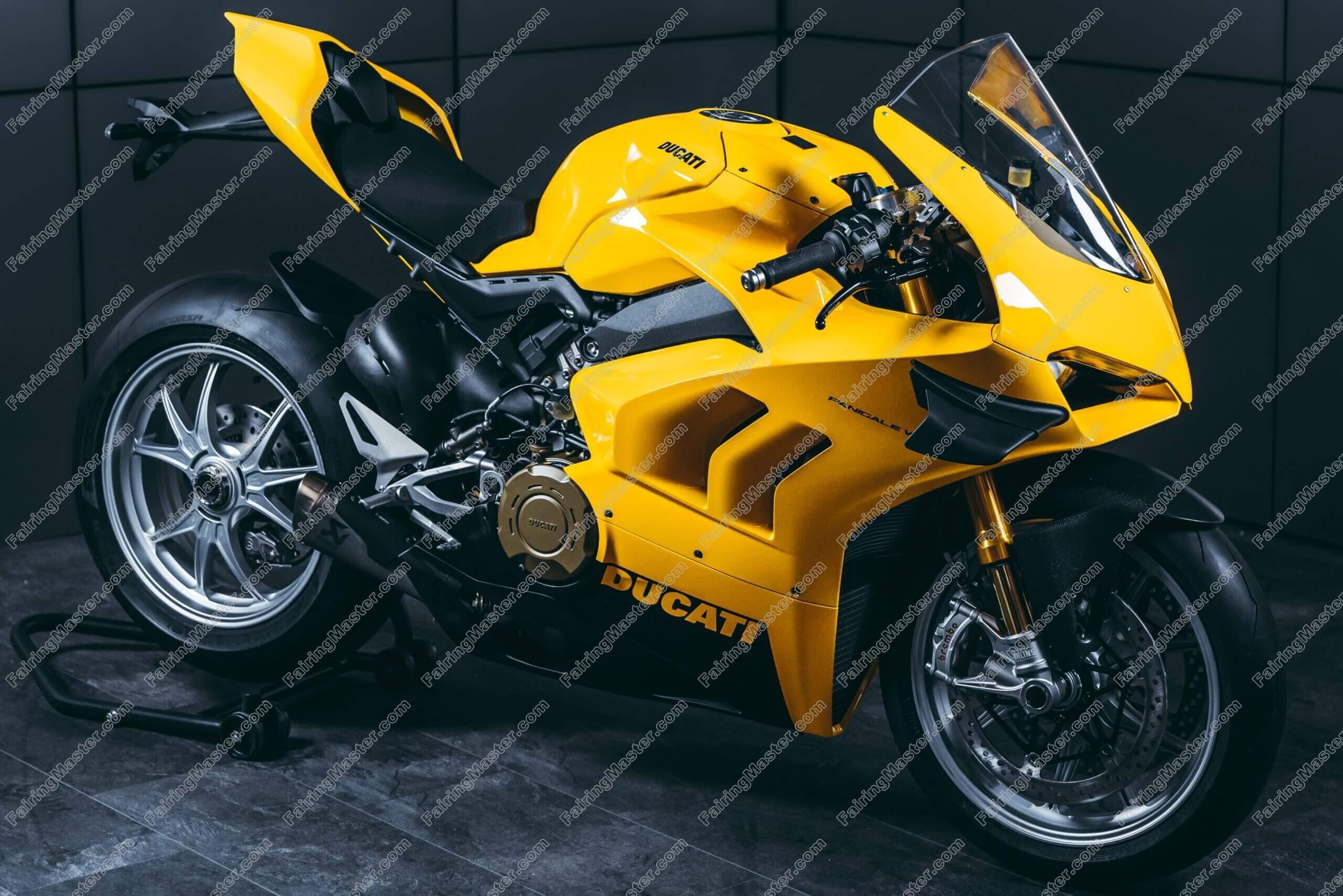 (image for) Fairing kit fit for Ducati Panigale V4 V4S V4SP 2020 2021 yellow 127