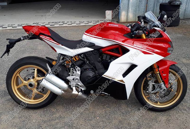 (image for) Fairing kit fit for Ducati Supersports 939 2017-2020 red white 107