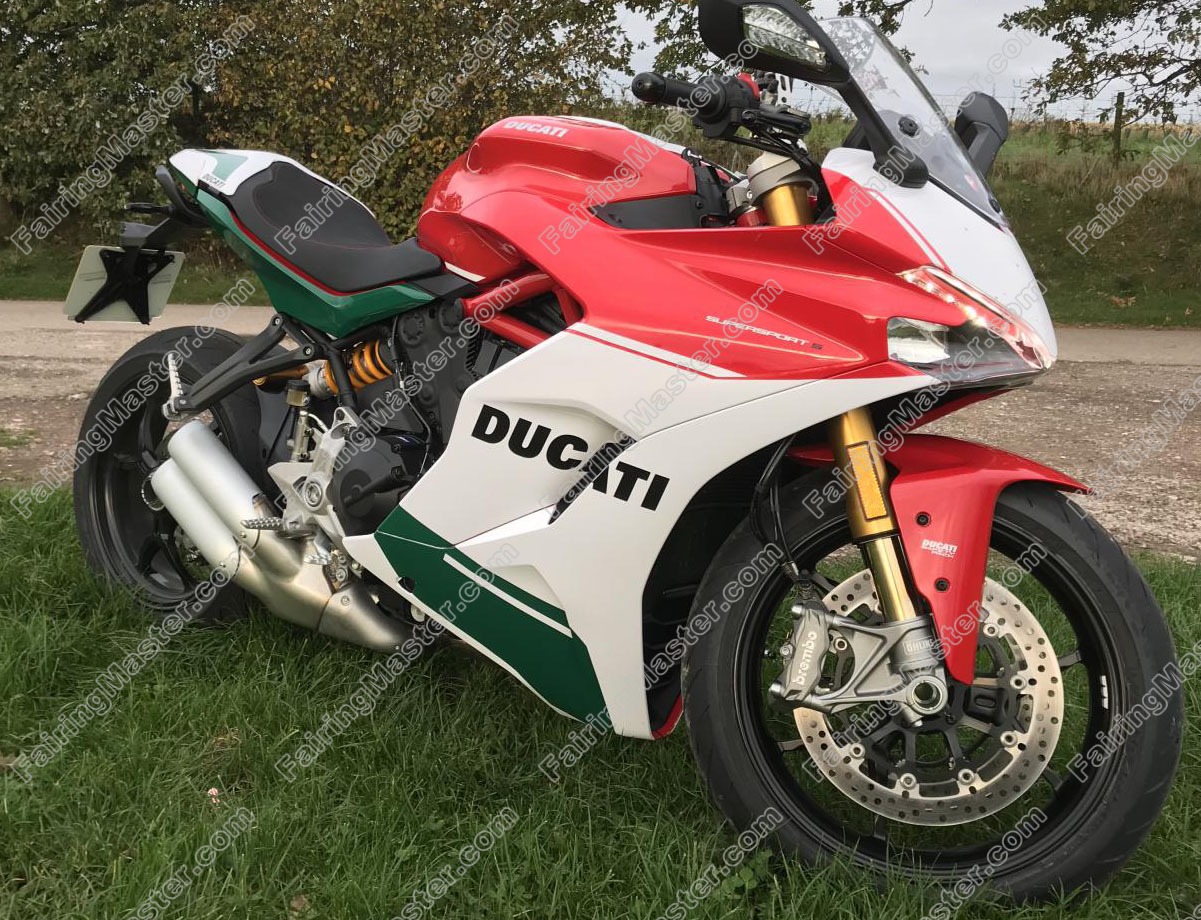 (image for) Fairing kit fit for Ducati Supersports 939 2017-2020 red white green 110