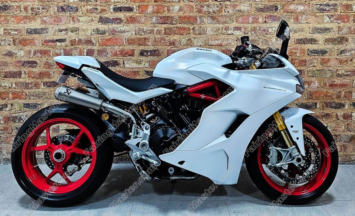 (image for) Fairing kit fit for Ducati Supersports 939 2017-2020 white 113