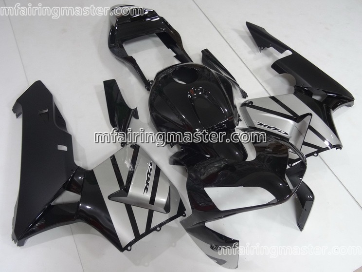 (image for) Fit for Honda CBR1000RR 2004 2005 fairing kit injection molding Black silver