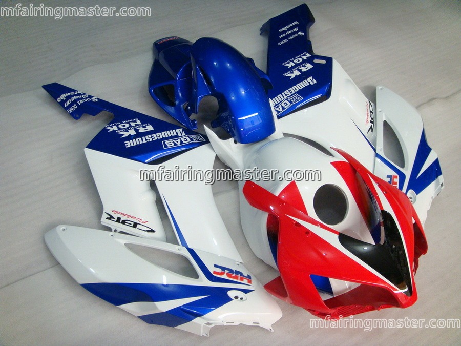 (image for) Fit for Honda CBR1000RR 2004 2005 fairing kit injection molding Red white blue - Click Image to Close