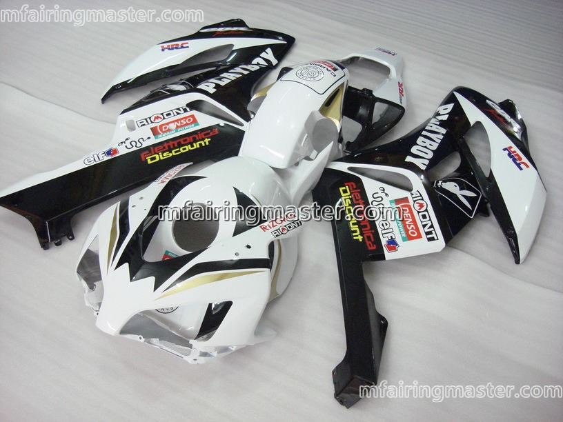 (image for) Fit for Honda CBR1000RR 2004 2005 fairing kit injection molding Playboy black white