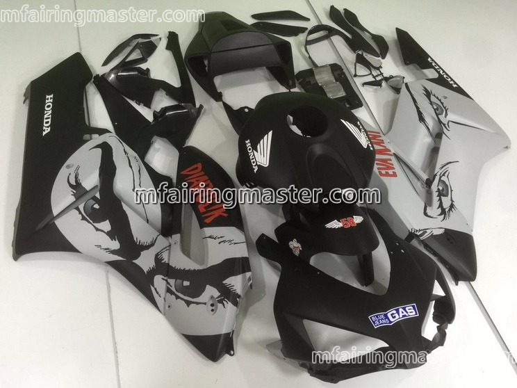 (image for) Fit for Honda CBR1000RR 2004 2005 fairing kit injection molding Silver black