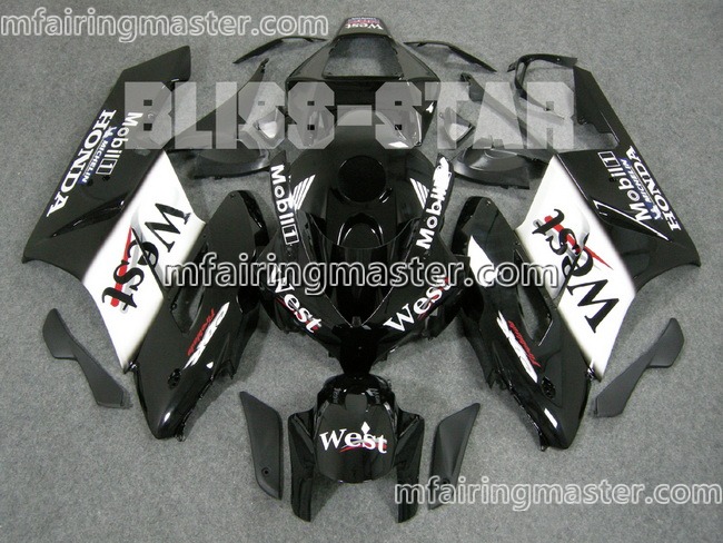 (image for) Fit for Honda CBR1000RR 2004 2005 fairing kit injection molding West black