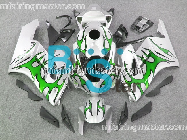 (image for) Fit for Honda CBR1000RR 2004 2005 fairing kit injection molding Green silver