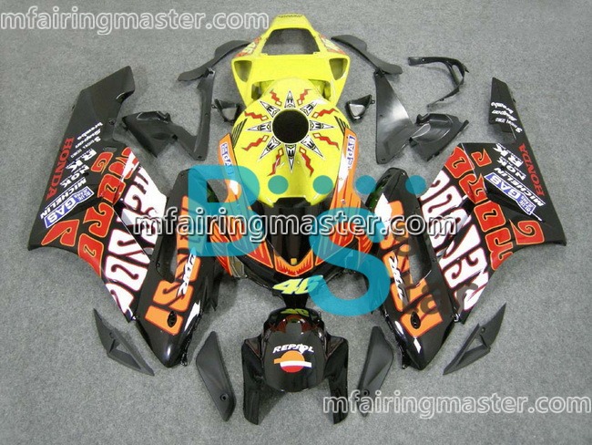 (image for) Fit for Honda CBR1000RR 2004 2005 fairing kit injection molding 46 repsol