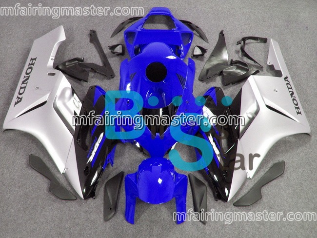 (image for) Fit for Honda CBR1000RR 2004 2005 fairing kit injection molding Silver blue