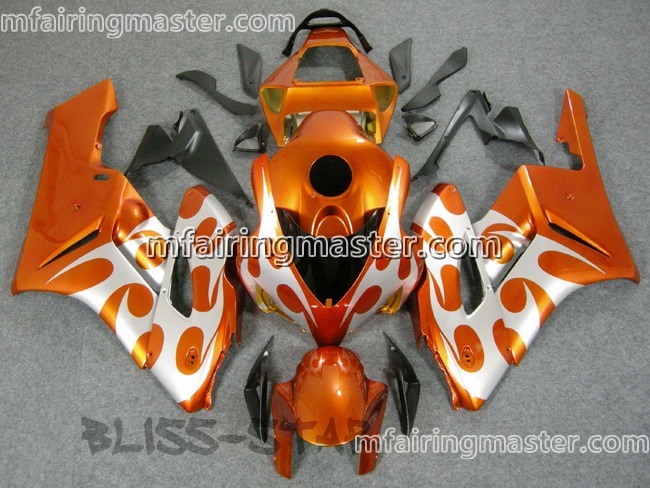 (image for) Fit for Honda CBR1000RR 2004 2005 fairing kit injection molding Golden silver
