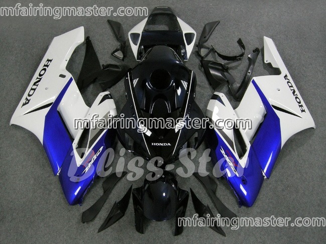 (image for) Fit for Honda CBR1000RR 2004 2005 fairing kit injection molding White blue