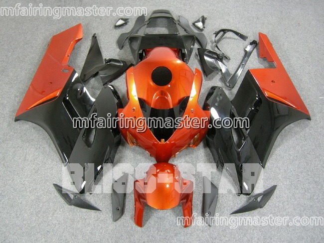 (image for) Fit for Honda CBR1000RR 2004 2005 fairing kit injection molding Black red