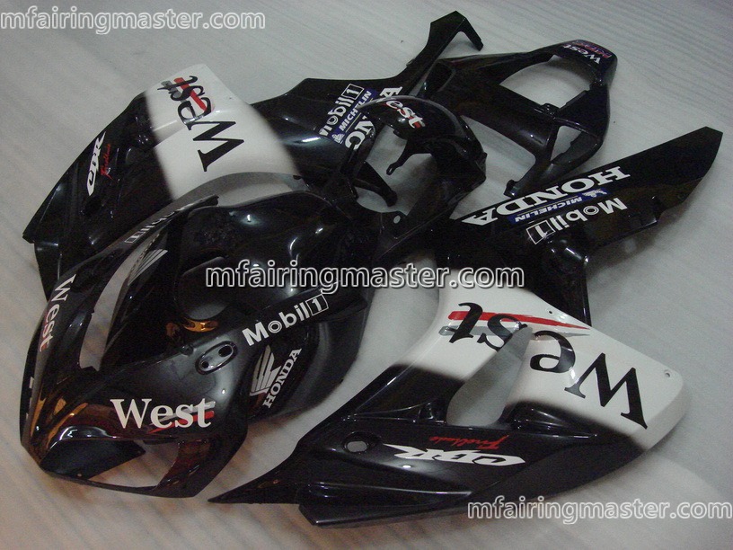 (image for) Fit for Honda CBR1000RR 2006 2007 fairing kit injection molding West black white