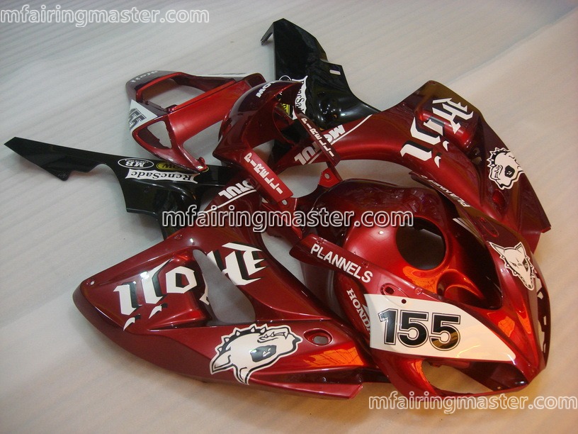 (image for) Fit for Honda CBR1000RR 2006 2007 fairing kit injection molding 155 red black