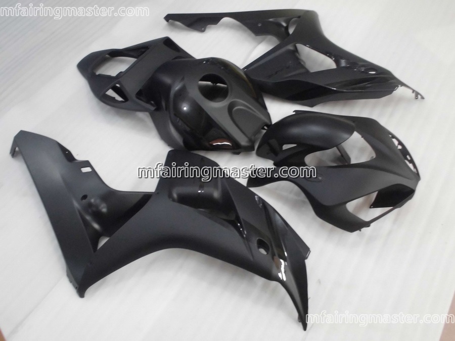(image for) Fit for Honda CBR1000RR 2006 2007 fairing kit injection molding Black - Click Image to Close
