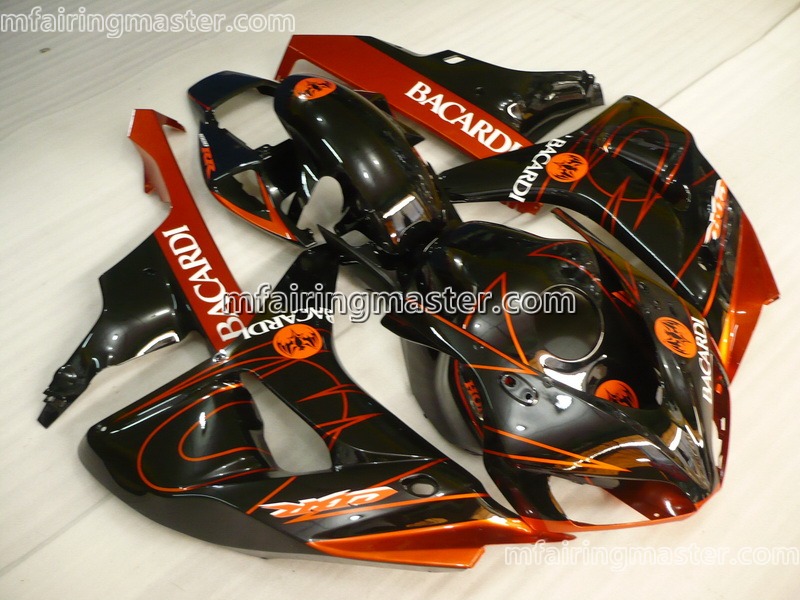 (image for) Fit for Honda CBR1000RR 2006 2007 fairing kit injection molding Bacardi red black