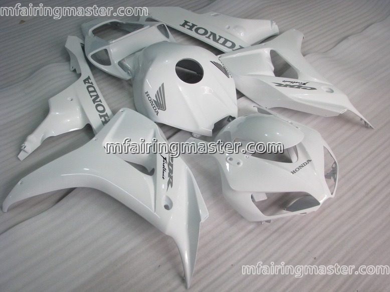 (image for) Fit for Honda CBR1000RR 2006 2007 fairing kit injection molding White - Click Image to Close