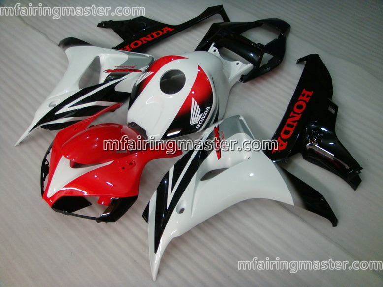 (image for) Fit for Honda CBR1000RR 2006 2007 fairing kit injection molding White red black - Click Image to Close