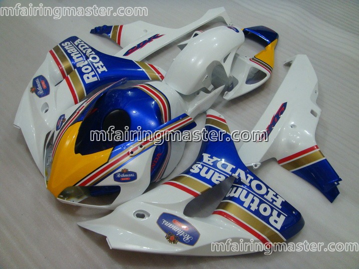 (image for) Fit for Honda CBR1000RR 2006 2007 fairing kit injection molding Rothmans white