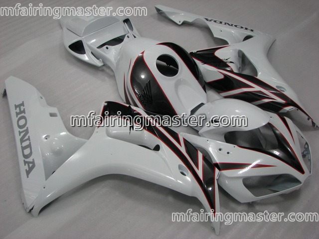 (image for) Fit for Honda CBR1000RR 2006 2007 fairing kit injection molding White black