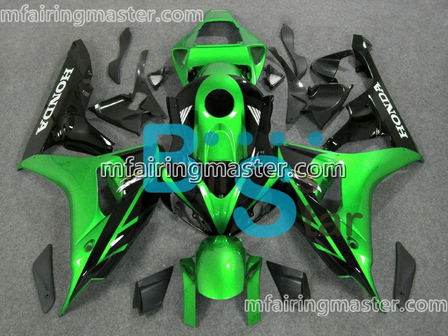 (image for) Fit for Honda CBR1000RR 2006 2007 fairing kit injection molding Green black