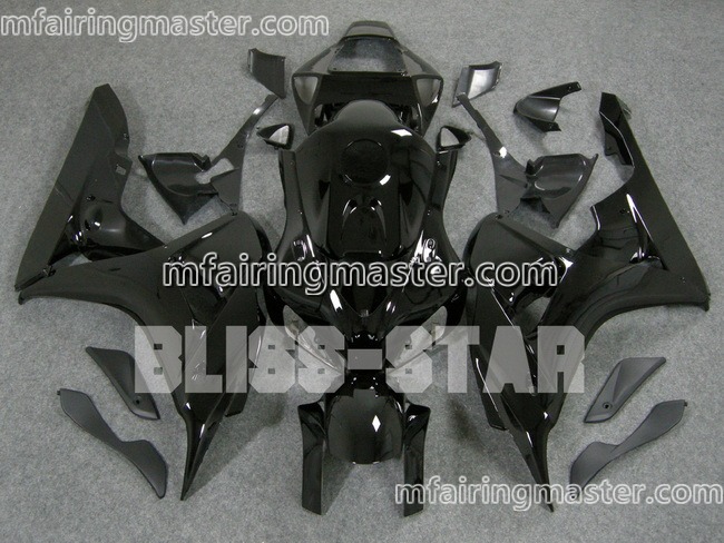 (image for) Fit for Honda CBR1000RR 2006 2007 fairing kit injection molding Black