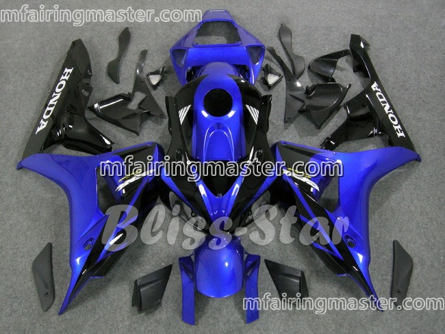 (image for) Fit for Honda CBR1000RR 2006 2007 fairing kit injection molding Blue black