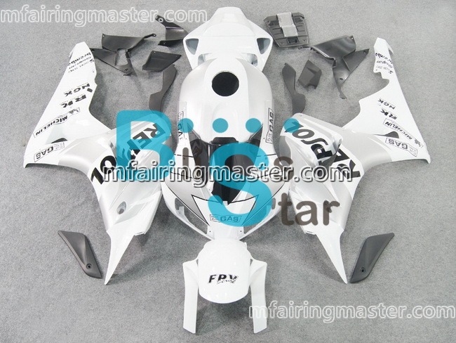 (image for) Fit for Honda CBR1000RR 2006 2007 fairing kit injection molding Repsol white