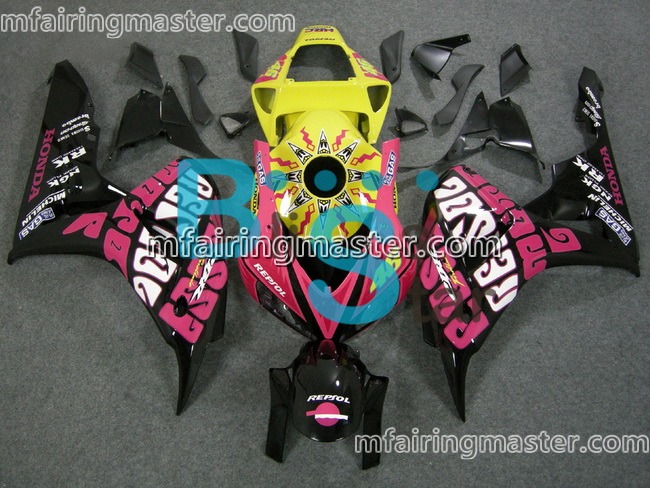 (image for) Fit for Honda CBR1000RR 2006 2007 fairing kit injection molding Repsol pink