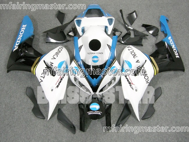 (image for) Fit for Honda CBR1000RR 2006 2007 fairing kit injection molding Konica minolta white