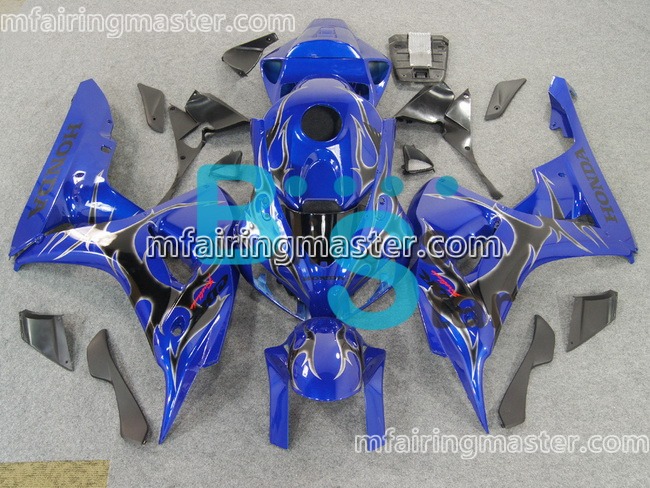(image for) Fit for Honda CBR1000RR 2006 2007 fairing kit injection molding Blue black