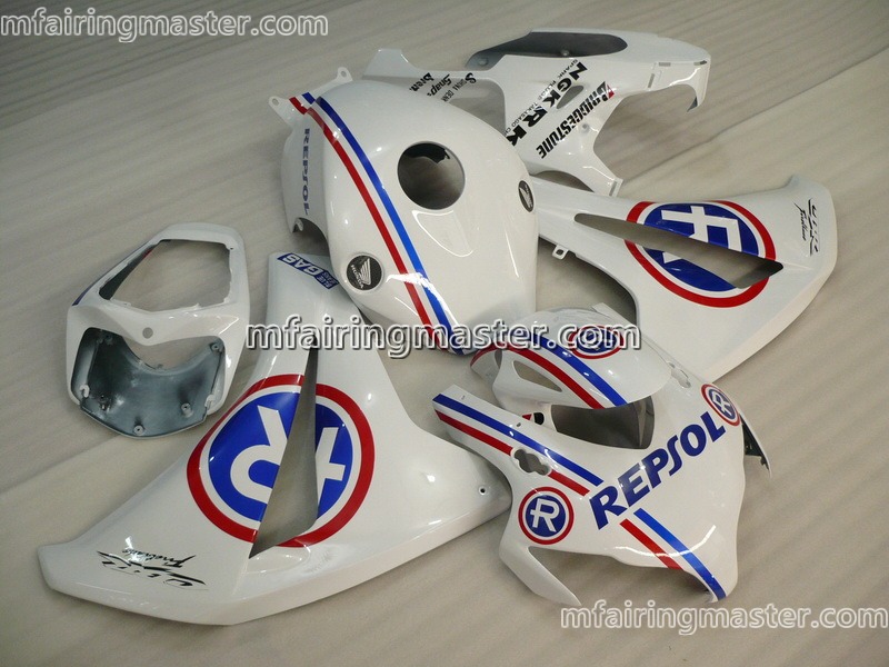 (image for) Fit for Honda CBR1000RR 2008 2009 2010 2011 fairing kit injection molding Blue red line