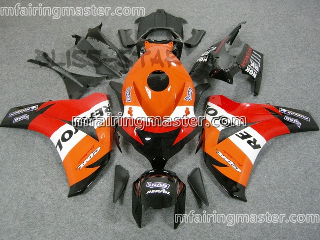 (image for) Fit for Honda CBR1000RR 2008 2009 2010 2011 fairing kit injection molding Repsol red