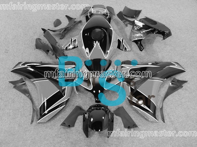 (image for) Fit for Honda CBR1000RR 2008 2009 2010 2011 fairing kit injection molding Grey black