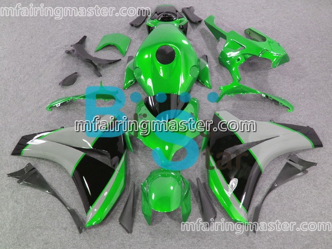 (image for) Fit for Honda CBR1000RR 2008 2009 2010 2011 fairing kit injection molding Green grey