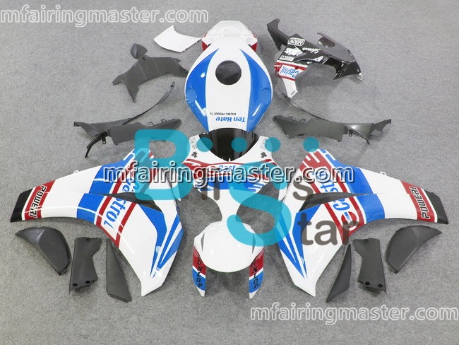 (image for) Fit for Honda CBR1000RR 2008 2009 2010 2011 fairing kit injection molding Castrol red