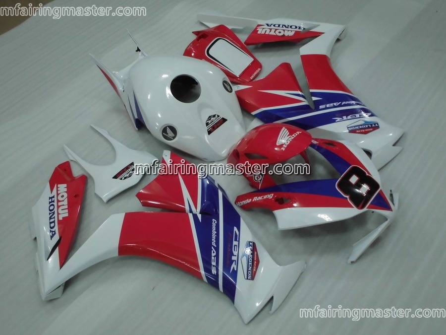 (image for) Fit for Honda CBR1000RR 2012 2013 2014 2015 2016 fairing kit injection molding White red blue