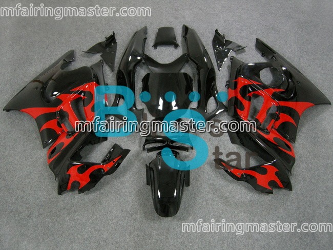 (image for) Fit for Honda CBR600 F3 1995 1996 fairing kit Black red
