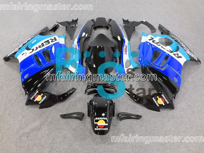 (image for) Fit for Honda CBR600 F3 1995 1996 fairing kit Black blue